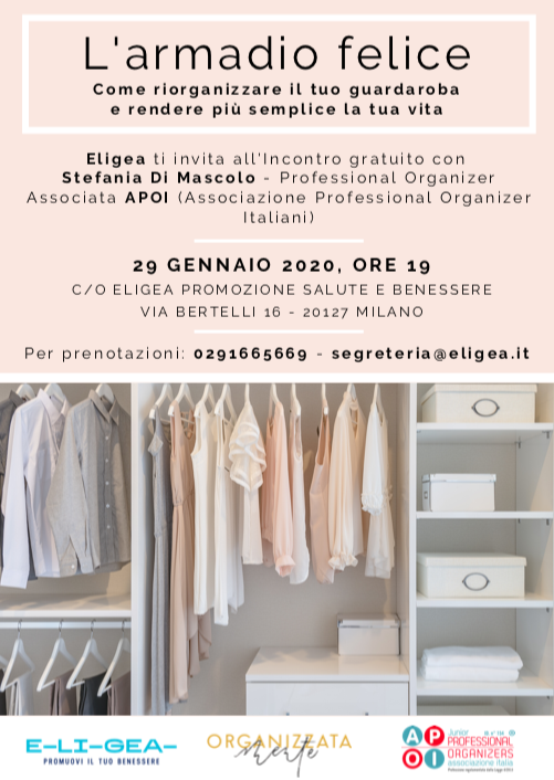 come riorganizzare il guardaroba
