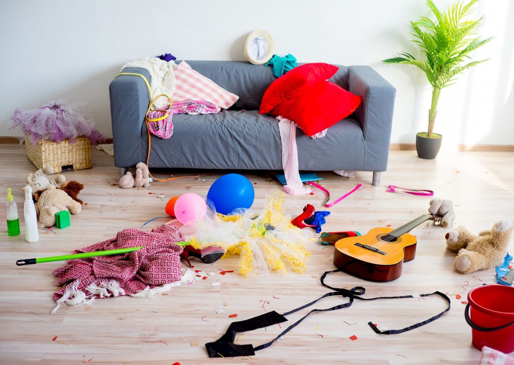 casa disordine