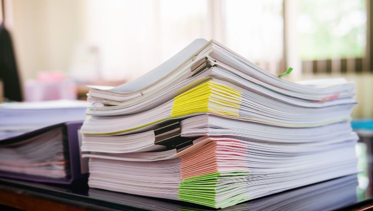 organizzare i documenti