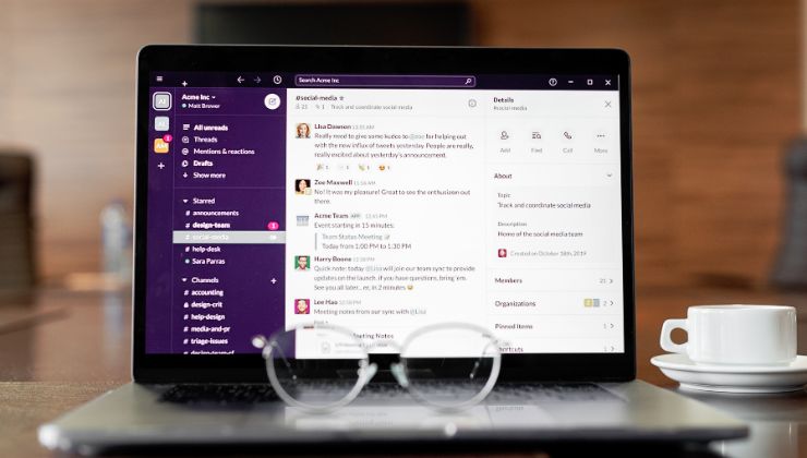 piattaforme di comunicazione per il lavoro a distanza
