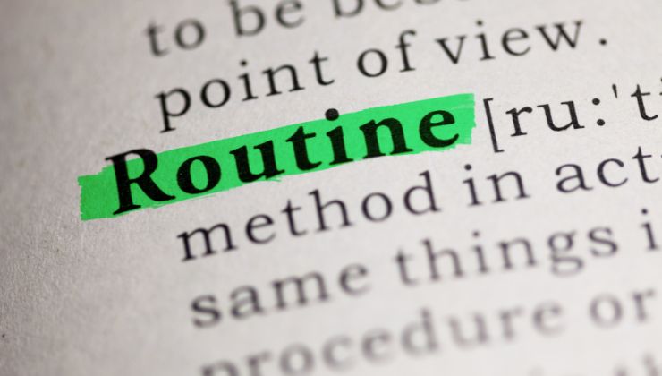routine mattutina