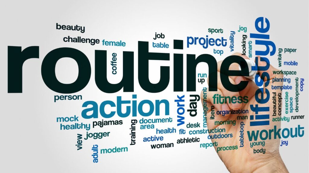 routine vincente organizzativa