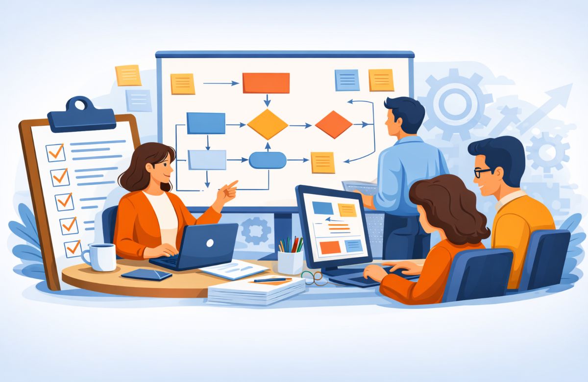 ome mappare i processi e definire le procedure